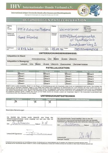 Patellaluxation Patellaluxation